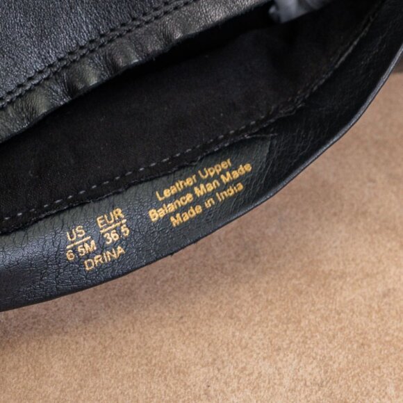 Sam Edelman Wmn Drina Black Leather Fashion Equestrian Riding Knee Boots sz 6.5 - Picture 9 of 10